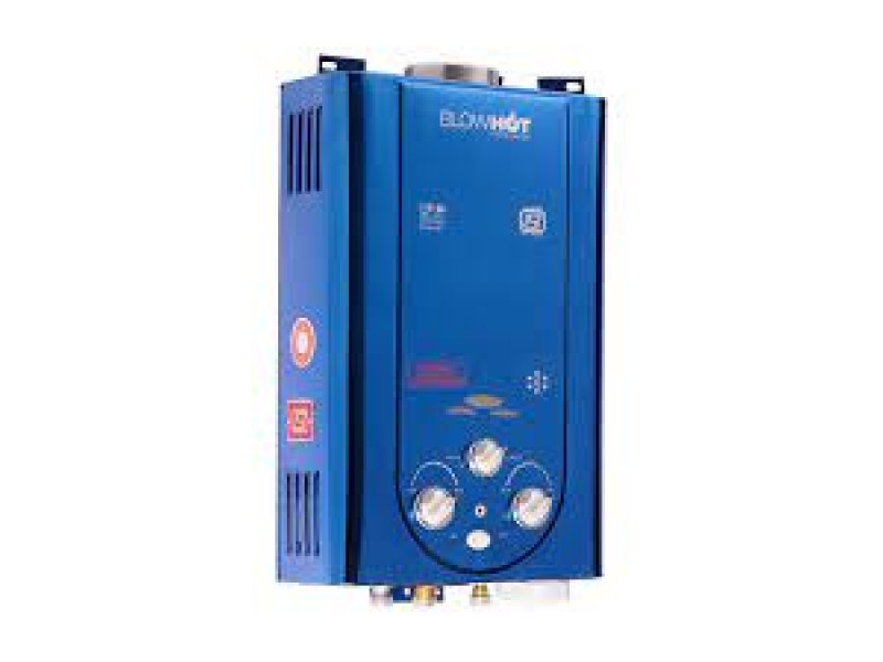 Blowhot SS Blue Gas Geyser (6 Liter)