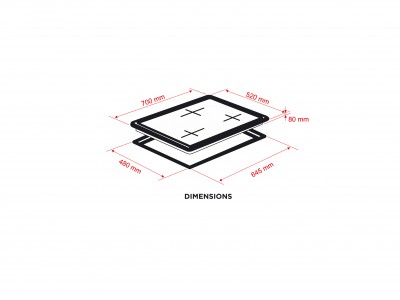 Blowhot Majesty - 4 Black Hob Plus