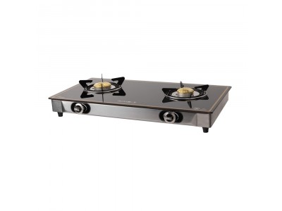 Blowhot Pearl 2 burner Non Auto glass top  Gas Stove