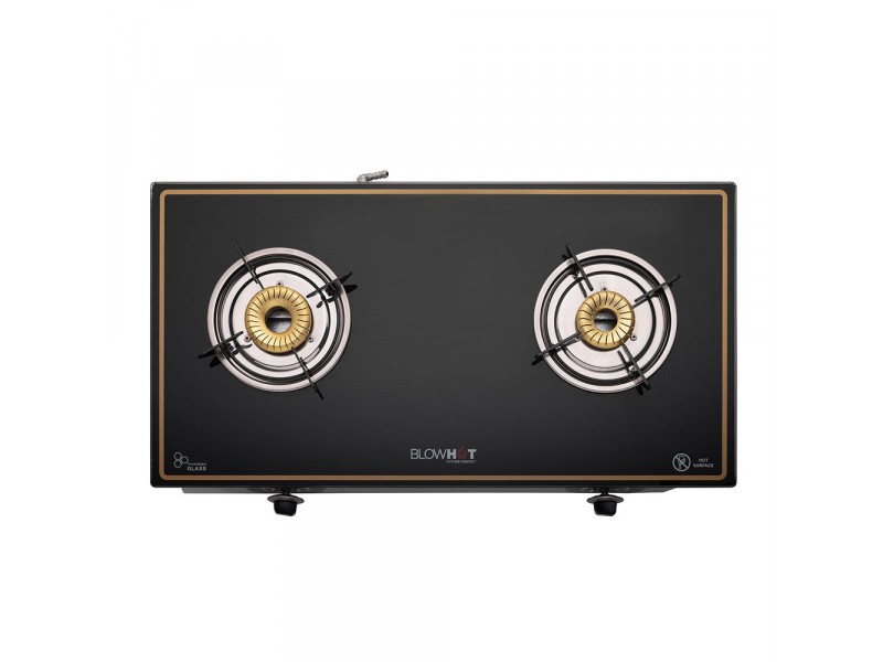 Blowhot Pearl 2 burner Non Auto glass top  Gas Stove