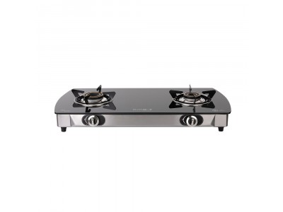 Blowhot Jasper 2B Black non auto Heavy pan stand Glass top gas stove