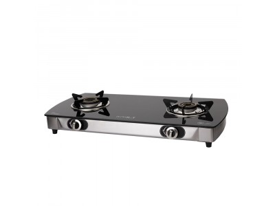 Blowhot Jasper 2B Non Auto Black Glass top gas stove