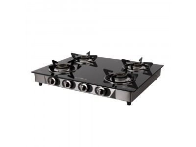 Blowhot Jasper 4B Black auto Heavy pan stand Glass top gas stove