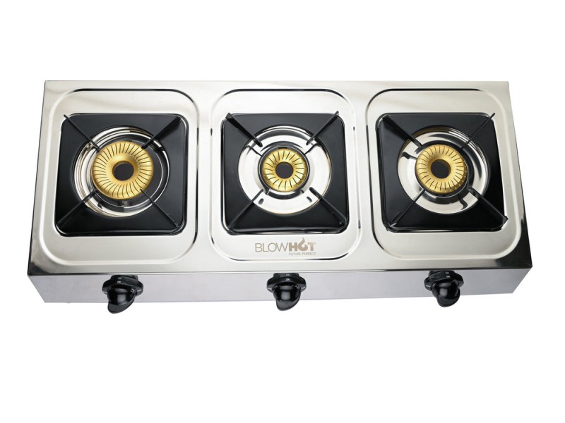 Blowhot Crystel 3B SS Gas Stove 