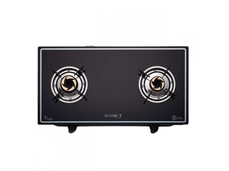 Blowhot Opal 2 Burner Glass Top  Gas Stove