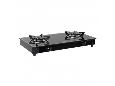 Blowhot Opal 2 Burner Non Auto Glass Top  Gas Stove