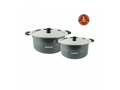 Castor Non-Stick Biryani Pot Grey CT BP 800SSL