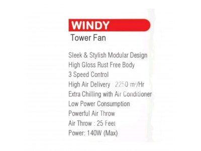 Castor Windy Tower Fan