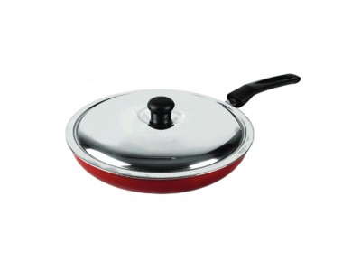 Castor Fry Pan with SS Lid CT FP280SSL