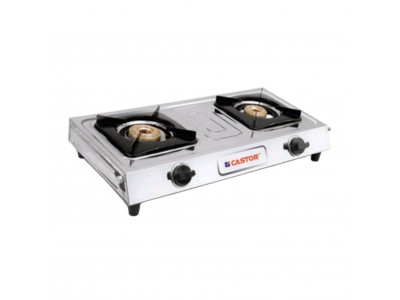 Castor 2 Burner Mini Stainless Steel Gas Stove CTSSGS02MINI19