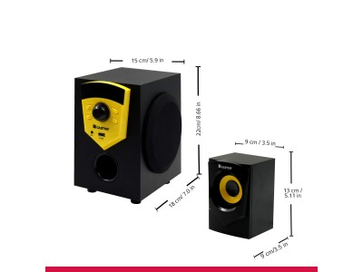 Castor 2.1 Multimedia Speaker CT E210