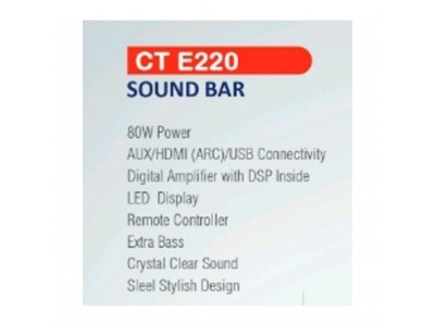 Castor Sound Bar 80W CT-E220