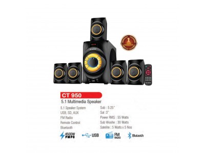 Castor 5.1 Multimedia Speaker (CT950 )