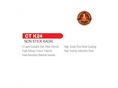 Castor Non Stick Kadai 240 cm