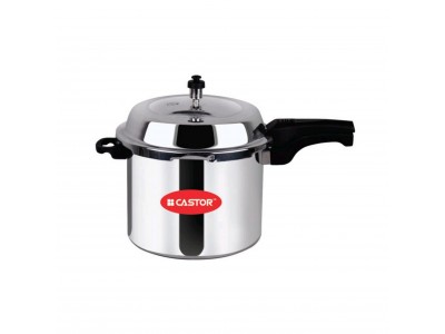 Castor Aluminium Pressure Cooker 10 Ltr