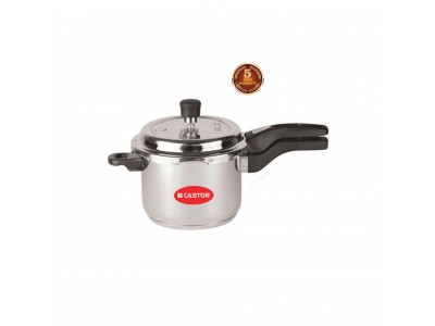 Castor Steel Pressure Cooker 3 Ltr-CTSS 03PC