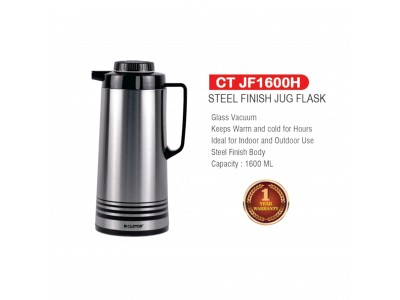 Castor Steel Vacuum Jug Flask 1600 ml