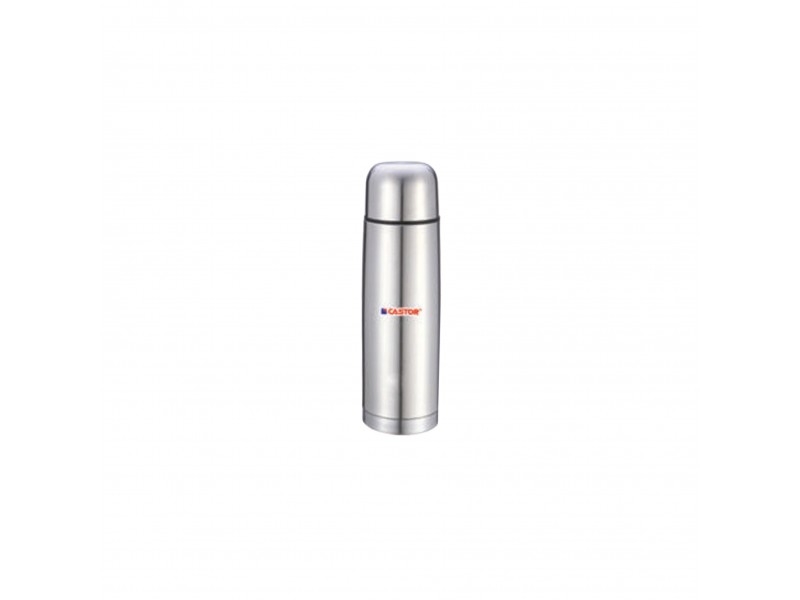 Castor Steel Vacuum Bullet Flask 350 ml-CT BF0350