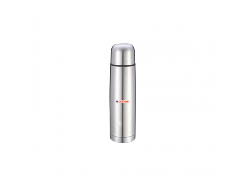 Castor Steel Vacuum Bullet Flask 500 ml-CT BF500
