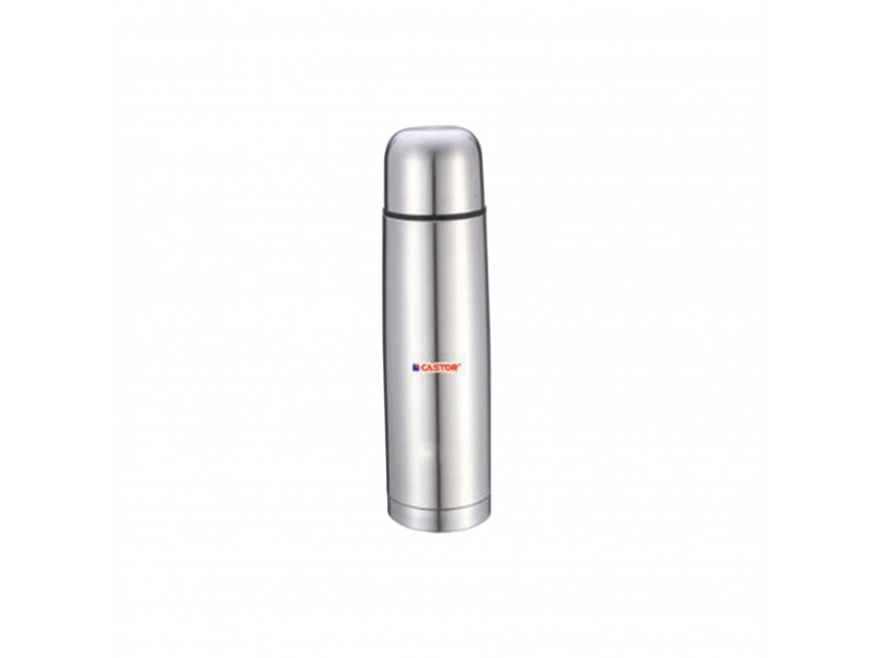 Castor Steel Vacuum Bullet Flask 750 ml-CT BF0750