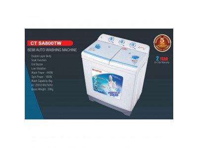 Castor Semi Auto 8 Kg Washing Machine