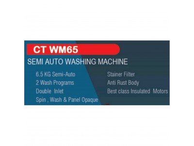 Castor Semi Auto 6.5 Kg Washing Machine