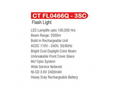 Castor Flash Light (CT FL0466Q - 2SC)