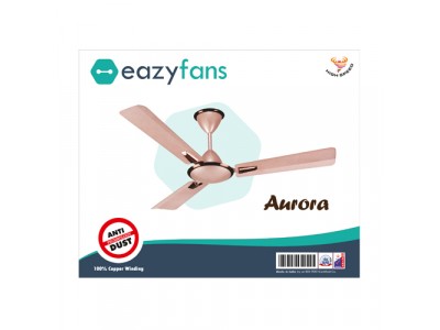 Eazyfans Aurora Anti Dust Rose Gold HS Ceiling Fan 