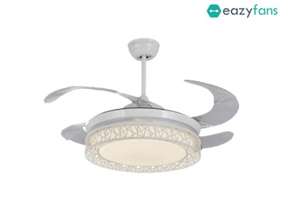 Eazyfans Retractable Ceiling Fan GLITZ-D02