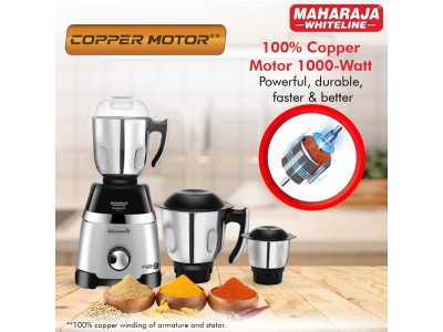 Maharaja Whiteline Duramaxx 1000W  3J Mixer Grinder