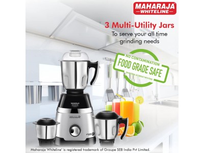 Maharaja Whiteline Duramaxx 1000W  3J Mixer Grinder