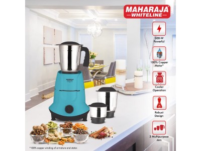 Maharaja Whiteline Superio EVO 500W 3 Jar Mixer Grinder