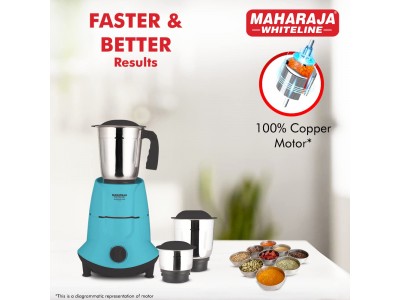 Maharaja Whiteline Superio EVO 500W 3 Jar Mixer Grinder