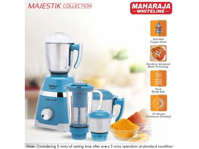 Maharaja Whiteline Duramaxx 800W  4J Mixer Grinder