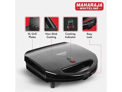 Maharaja Whiteline Sandwich Toaster Aprica 