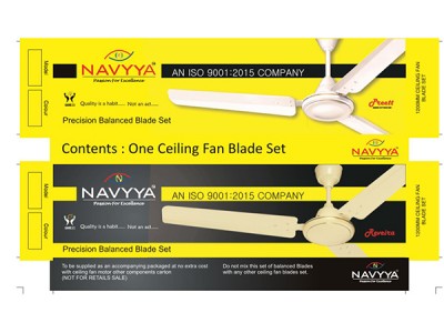 Runner 1200mm Ceiling Fan Ivory