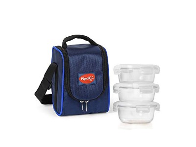 Pigeon Therma Fresh lunch box with bag 3 Containers Lunch Box  (400 ml)