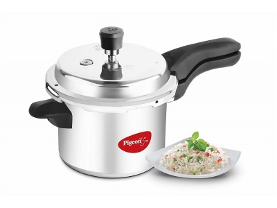 PIGEON CALIDA DELUXE ALUMINIUM PRESSURE COOKER(3LTR)