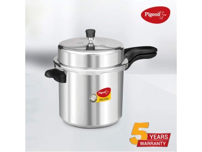 PIGEON DELUXE ALUMINIUM  PRESSURE COOKER(12LITRE)