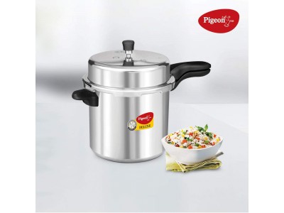 PIGEON DELUXE ALUMINIUM PRESURRE COOKER(10 LITRE)