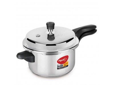 PIGEON INOX STAINLESS STEEL PRESSURE COOKER 3 LITRE