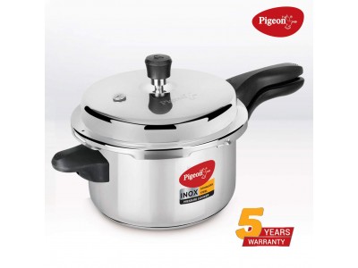 PIGEON INOX STAINLESS STEEL PRESSURE COOKER 3 LITRE