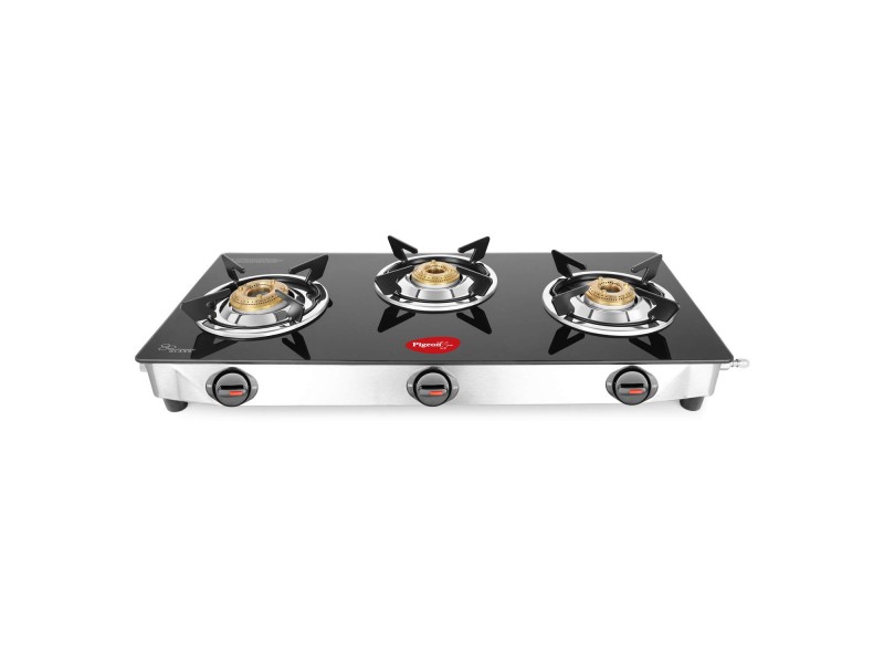 PIGEON AYUSH 3 BURNER GAS STOVE