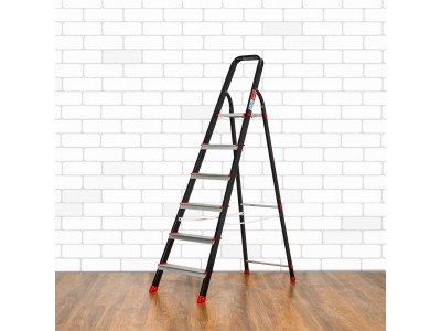 Prestige Clean Home PCBL Step-on Ladders, 6 Steps