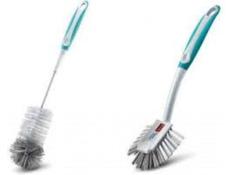 Prestige Kitchen Brush Set - Bottle Brush and Sink Brush