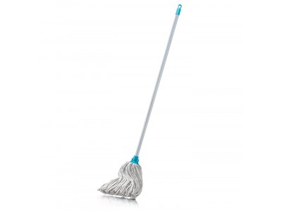 Prestige Cotton Stick Mop (White and Blue) (PNM 03)