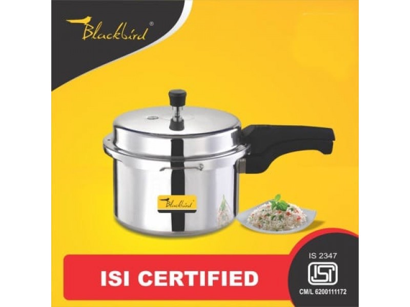 Rallison Black Bird Aluminium Pressure Cooker 3L