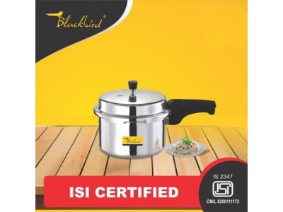 Rallison Black Bird Aluminium Pressure Cooker 5L