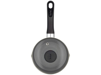 Tefal Delicia Non-Stick Sauce Pan with G Lid, 16cm (Greyish Black)