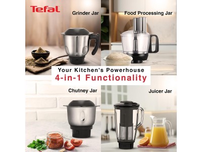 Tefal Chef Assist 800W Mixer Grinder/Food Processor